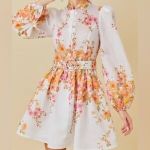 Floral Mini Dress Size Small